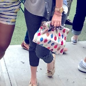 Loft striped capri pant. Size 2P very flattering!